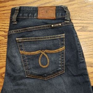 Lucky Brand Lola Boot Jean's Size 6 R